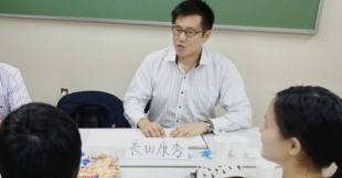 議員と学生との意見交換